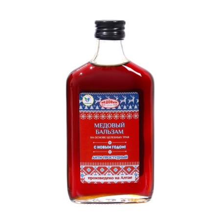 New Year's honey balm Altai "Anti-Prostuda", 250 ml-2