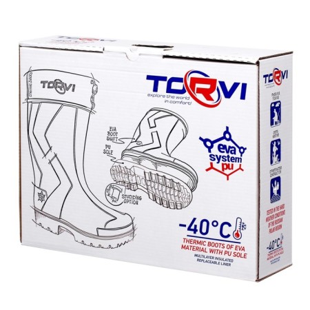 Winter boots Torvi Eva+PU, 4 -layer liner -40 ° C, olive color size 42-3