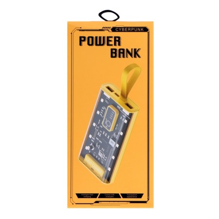 External battery CRR-32, 10000 mAh, 2USB, Type-C, 2 A, display, black-8