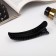 Hair clip "Weaving" 11 cm, black