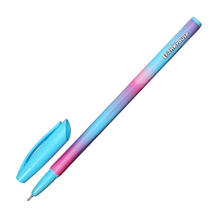 Set of ballpoint pens 4 pcs, erichkrause, "neo stick Cool Ray" node 0.7 mm color blue blue-4