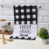 Kucky towel. "Dolyana" Best Man Black 35x60 cm, 100% HL, 160g/m2