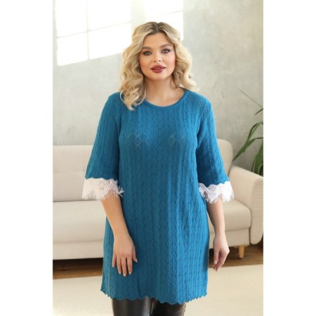 Women's dress, size 52, blue color