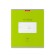 A notebook of 18 sheets in the Erichkrause Bright "Classic" line, cover coated cardboard, offset block, green