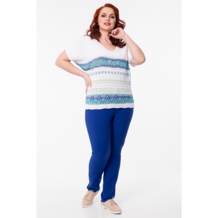 Female jumper, size 52, white color-5