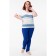 Female jumper, size 52, white color
