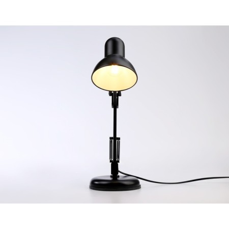 A table lamp with a change of lamp Ambrella Light, Desk, De7716, E27, Black Color-2