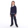 School pants for girls, dark blue color, height 152 cm