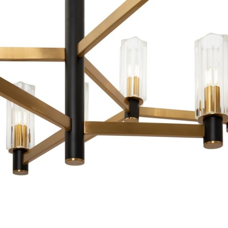 Caustra Freya Fr5167PL-12BS AMBRA, 860x860x708 mm, E14, 12x40W, brass color-1