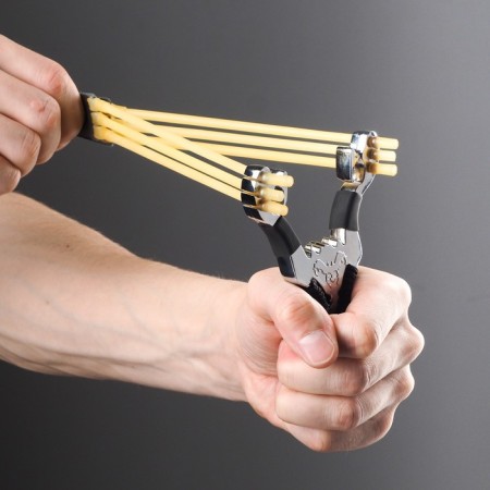Metal slingshot "Pun"-2