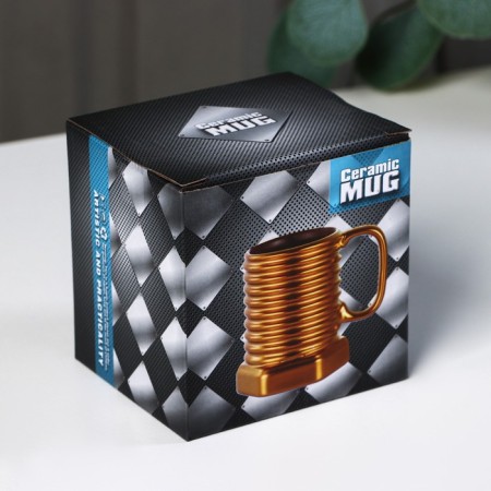 Ceramic “Bolt” mug, 350 ml, mix color-4