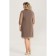 Women's dress, size 52, brown color