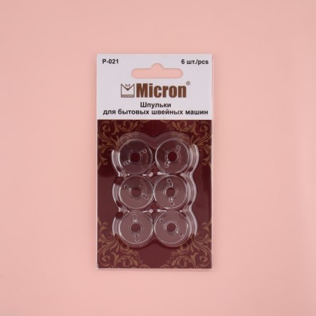 A set of rumps, d = 2 cm, 6 pcs, the color is transparent, p-021-5