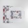 Gift folding box, packaging, "flowers", 21 x 15 x 7 cm