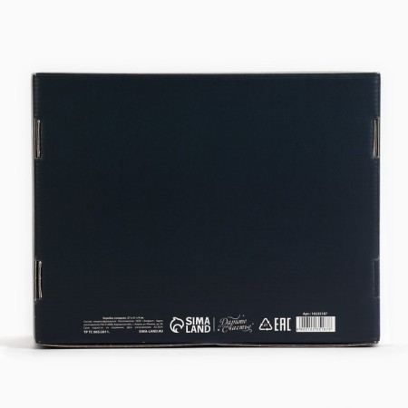 Gift folding box, packaging, “light holiday”, 27 x 21 x 9 cm-3