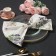 A set of napkins with a decorative. Rings Ethel Lavender 40x40 cm - 2 pcs, 100% HL, sarzha