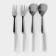 Swan stand for cutlery, 5 items: stand 9 × 6.5 × 16.5 cm, 2 spoons, 2 forks, white color