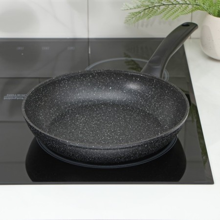 The frying pan “Elite”, d = 24 cm, cast aluminum, anti -stick coating, color gray-5
