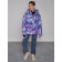 Ski jacket female winter, size 48, purple color