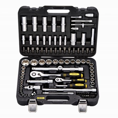 Tool set Berger BG097-121438, universal, 97 objects ½ ”-¼” -3/8 "