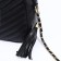 Bag Cross-Bodi with a zipper, black color