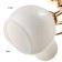 Frida chandelier 6he27 40W gold 60x60x28 cm Bayerlux