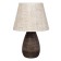 BelTI Table lamp E27 40W brown 24.5x24.5x38 cm Risalux