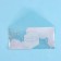 Money envelope "Happy Birthday!" Transparent PVC, pastel tone, 16 x 8 cm