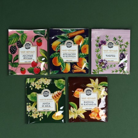 Tea in bags “100 % man” in a box, 9 g (5 pcs. X 1.8 g).-1