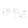 Hook furniture tundra TKO022, one -rod, bronze, 25 pcs