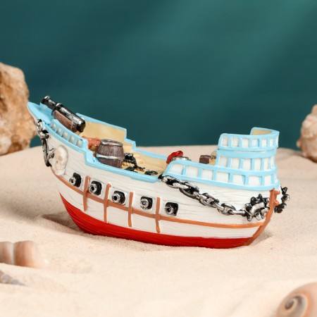 Souvenir ship "Pirate ship" 14*6*7cm-6