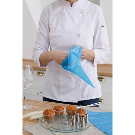 Confectionery set, 7 objects: 2 bags, 4 nozzles d = 2.5 cm, adapter-8