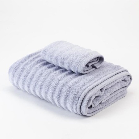 Trick Ethel "Waves" gray, 70x130 cm, 100% cotton, 460 g/m2-4