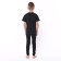 Thermal underwear for a boy (pants), black color, height 140 cm