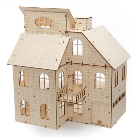 Pollutant Model 3D "Puppet House with an elevator"-15