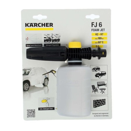Foam nozzle Karcher, FJ6, 0.6 l 2.643-147.0-6
