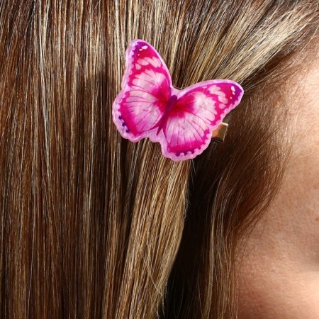 Hair hair clip luminous "butterfly", 3.6 x 3 cm-7