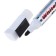 Marker for magnetic marker board, round tip, 3 mm, black, with a sponge, with a magnet