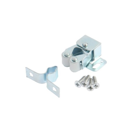 Double roller latch-stop Lockland, iron, zinc color-9