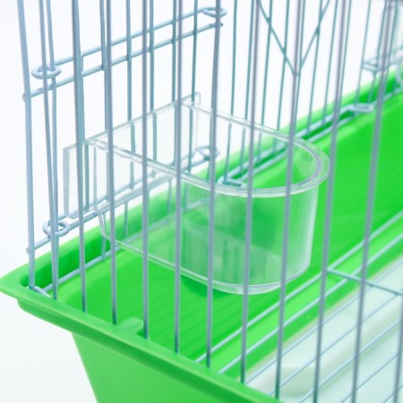 Poultry cell equipped BD-1/4F, 30 x 23 x 39 cm, green (packing 12 pcs)-8