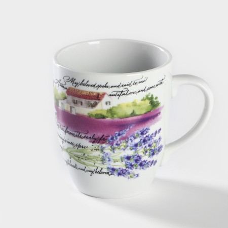 Porcelain mug "Provence", 300 ml, d = 8.2 cm, mix