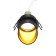 Introduced lamp Technical DL044-01-GU10-B, GU10, 1x12 W, 68x68x70 mm, black with gold