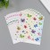 Scrapbooking Paper "Butterfly Garden density 180 grams set 10 pcs 15.5x17 cm