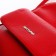 Women's backpack city, Textura, red color