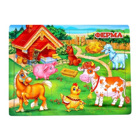 Puzzle Big Farm, 30 elements-1