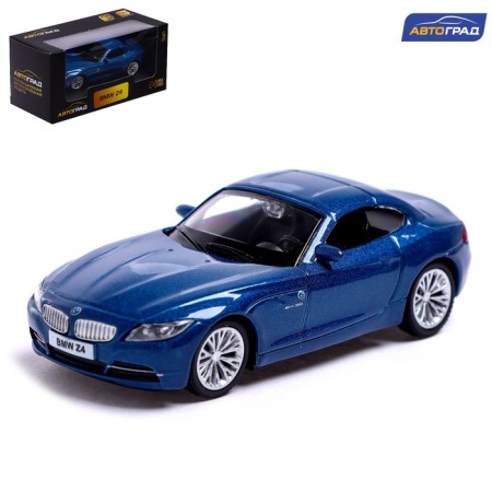 Metal machine BMW Z4, 1:43, blue color
