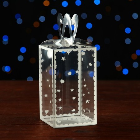 Folding box from PVC 12 x 7 x 7 cm "Heart"-5
