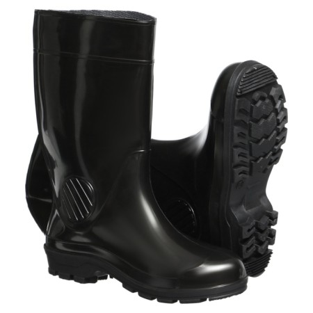 Men's boots S-26, PVC, black, size 44-2
