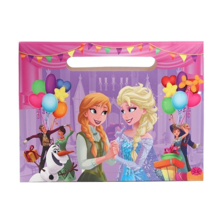 Package-box, gift packaging "Congratulations!" 40x30x12 cm, cold heart-3