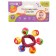 Little ratio - bracelet "On the handle No. 4", 6 bells, color mix